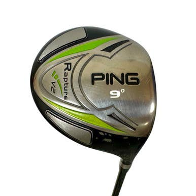 Used Ping RAPTURE V2 Men's RH 9.0 Degree Driver Stiff Flex Graphite Shaft 11506-S000284839