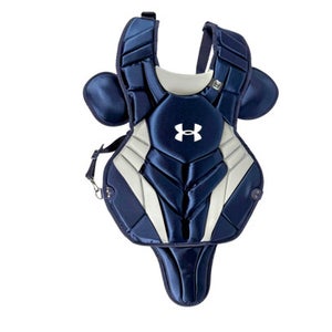 Used Under Armour UACPCC4-SRVS Catchers Chest Protector Navy Blue Intermed 11506-S000289153