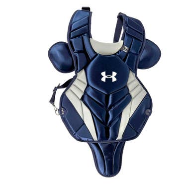 Used Under Armour UACPCC4-SRVS Catchers Chest Protector Navy Blue Intermed 11506-S000289153