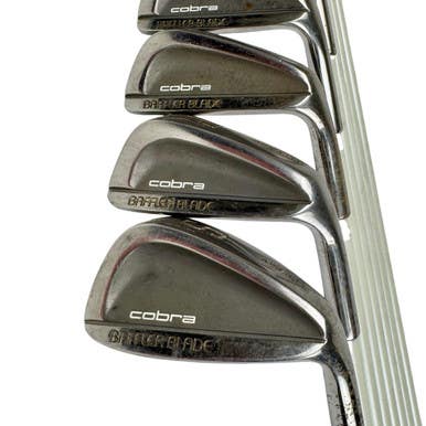 Used Cobra BAFFLER BLADE Womens Iron Set RH 4I-SW 11506-S000290505