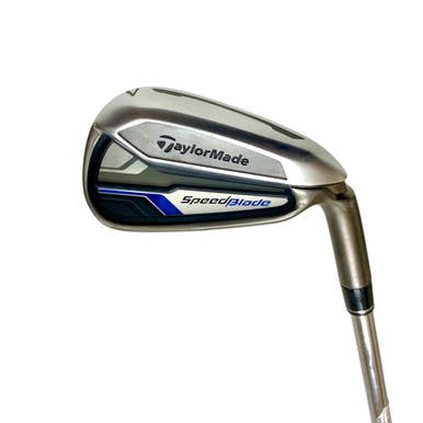 Used Taylormade SPEEDBLADE Mens RH 7 Iron Regular Flex Steel Shaft 11506-S000265570