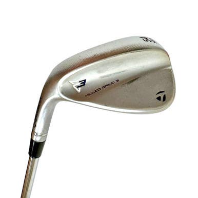 Used Taylormade MILLED GRIND 3 Men's LH 54 Degree Wedge Stiff Flex Steel Shaft 11506-S000282226