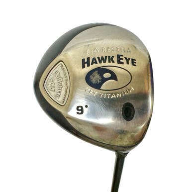 Used Callaway BIG BERTHA HAWKEYE Mens Driver RH 9.0 Degree 11506-S000285074
