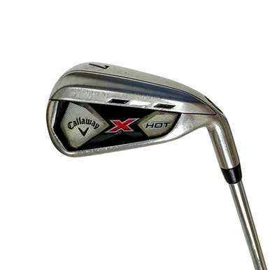 Used Callaway X HOT Mens Individual Iron RH 7 Iron 11506-S000286220