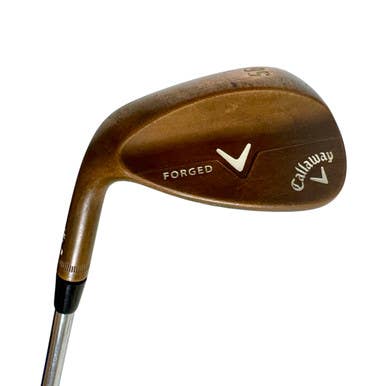 Used Callaway FORGED COPPER Golf Wedge Mens LH 56 Degree 11506-S000288385