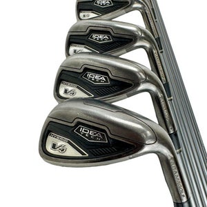 Used Adams Golf IDEA TECH V4 Mens Iron Set RH 5I-GW/AW 11506-S000288747