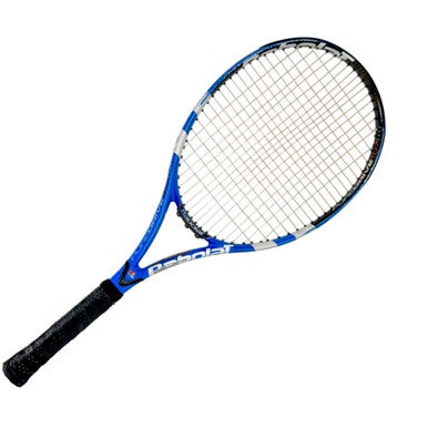 Used Babolat PURE DRIVE 107 Adult Tennis Racquet Royal Blue 4 1/8" 11506-S000289602
