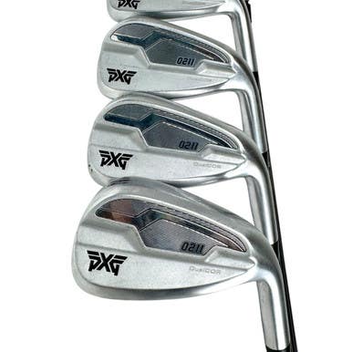 Used PXG 0211 Men's RH Iron Set 5I-PW Senior Flex Graphite Shaft 11506-S000283041