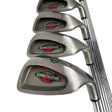 Used Callaway 2002 BIG BERTHA Mens Iron Set RH 3I-PW 11506-S000289254