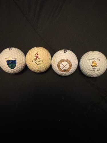 Assorted Balls 4 Pack Country Club Designs (Used)