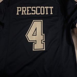Dak Prescott Blue Small Men's Nike On field Official NFL Players Jersey (New)