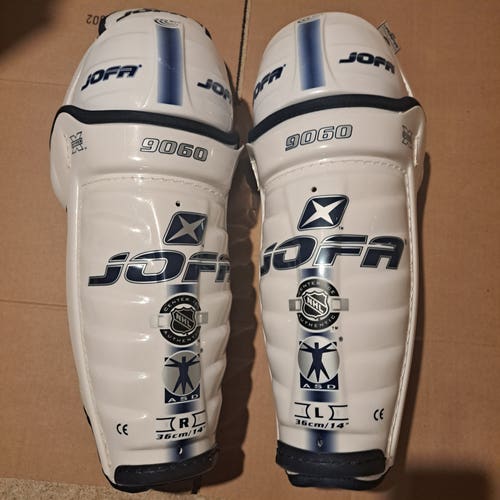 Senior Jofa 9060 14" Shin Pads Pro Stock (Used)