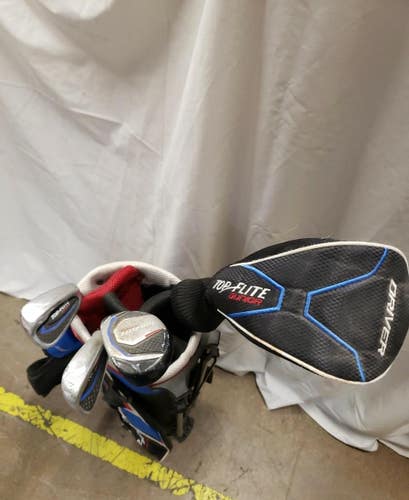 Top Flite Right Handed Clubs and Bag (Set) (Used)
