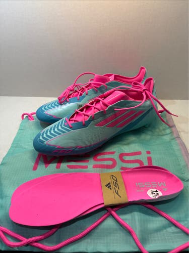 Men's Size M 12.5 (W 13.5) Adidas F50 adizero Cleats (New)