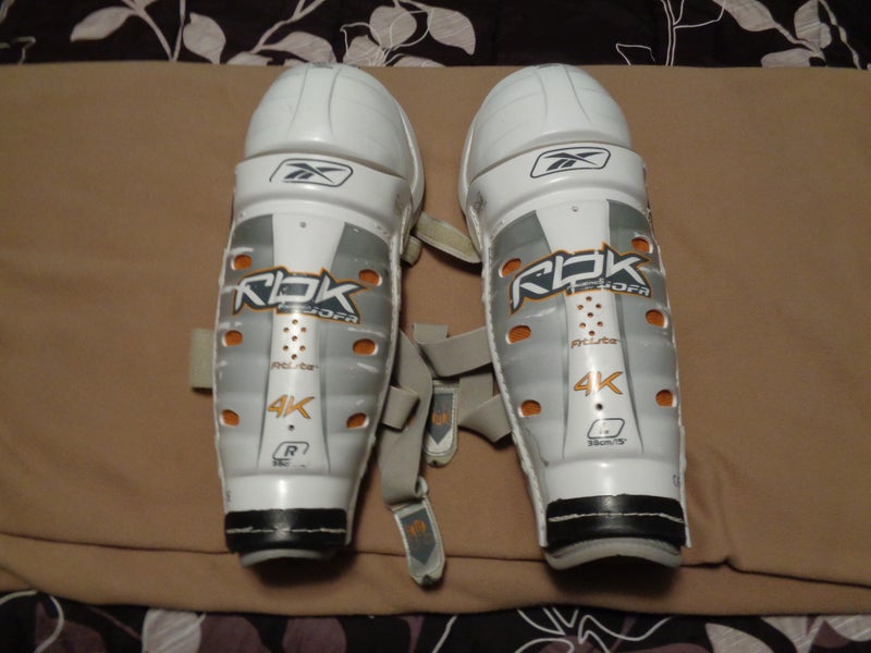 Senior Reebok 4k 15" Shin Pads (Used)