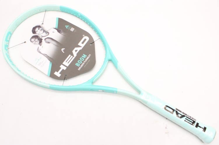 *NEW* 2024 HEAD AUXETIC 2.0 BOOM MINT "TEAM L" TENNIS RACQUET (4 1/4) UNSTRUNG