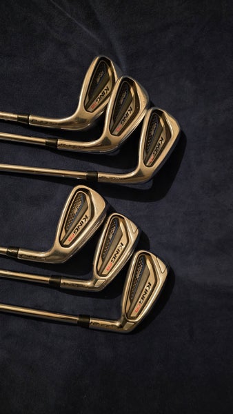 Men's Cobra King F9 One Length Right Handed Iron Set Stiff Flex