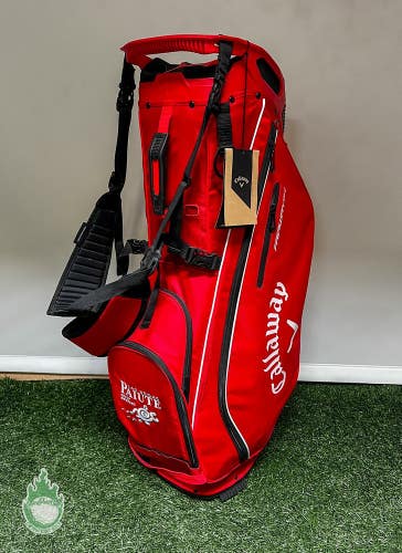 NEW Callaway Fairway 14-Way Red Golf Stand Bag 14 Dividers/ 7 Pockets