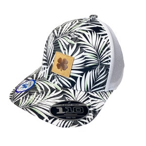 NEW Black Clover Live Lucky Berkeley Tropical Print Snapback Golf Hat/Cap