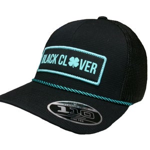 NEW Black Clover Live Lucky Xander Black Adjustable Rope Snapback Golf Hat/Cap