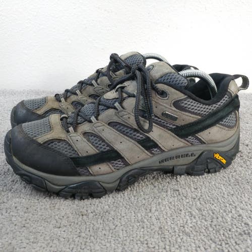 Merrell Moab 2 Vent Mens Size 10 Hiking Shoes Trail Sneakers Gray Tan J06031 Low
