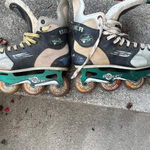 Bauer vapor old school Inline Skates Regular Width Size 8 (Used)