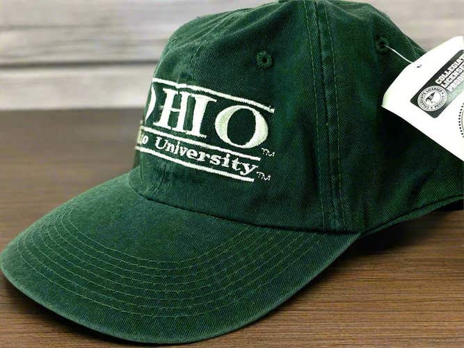 Ohio University Bobcats Vintage Late '90s NCAA Fitted Size 7 Unstructured NOS Hat (New)