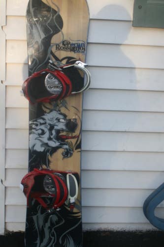 Rossignol 130 cm Snowboard With Ride Small Bindings