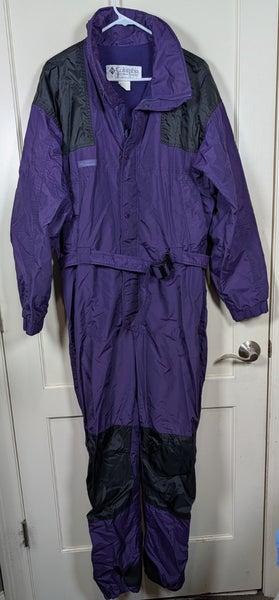 Vtg Columbia Ski Suit Mens Size: L One Piece Snowsuit Snow Bib Jumpsuit 80s 90s