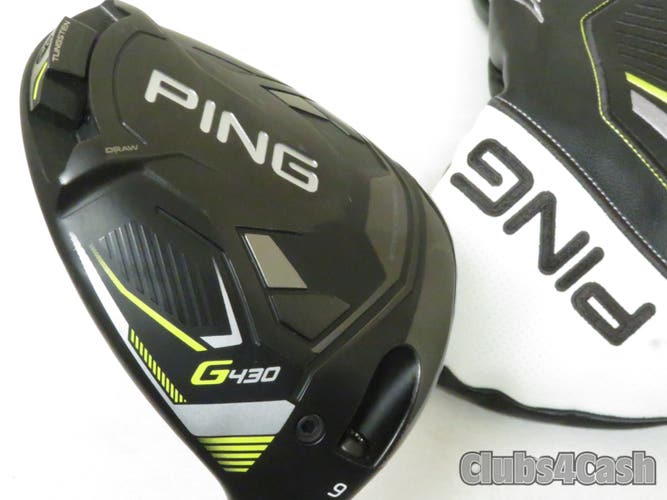PING G430 LST Driver 9 TOUR 2.0 Black 75 X-Flex +Cover Near MINT