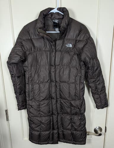 The North Face Metropolis 600 Down Puffer Parka Womens Size: S Brown Long
