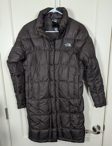 The North Face Metropolis 600 Down Puffer Parka Womens Size: S Brown Long