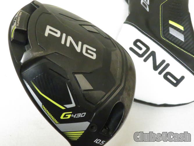 PING G430 LST Driver 10.5 TOUR 2.0 Black 65 Stiff Flex +Cover .. CLEAN