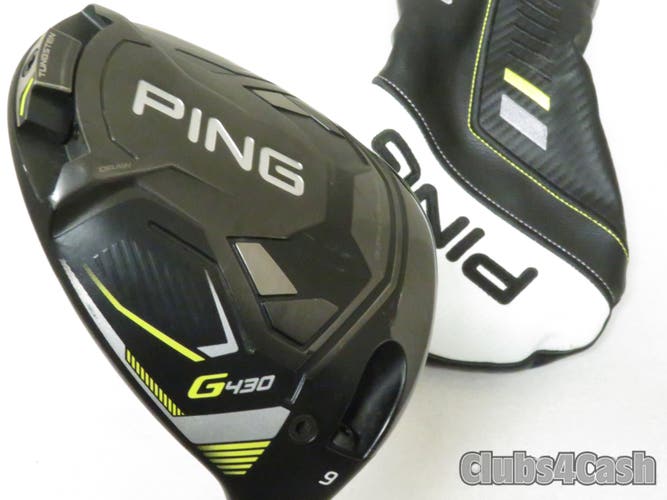 PING G430 LST Driver 9° TOUR 2.0 Chrome 65 Regular Flex +Cover   NICE