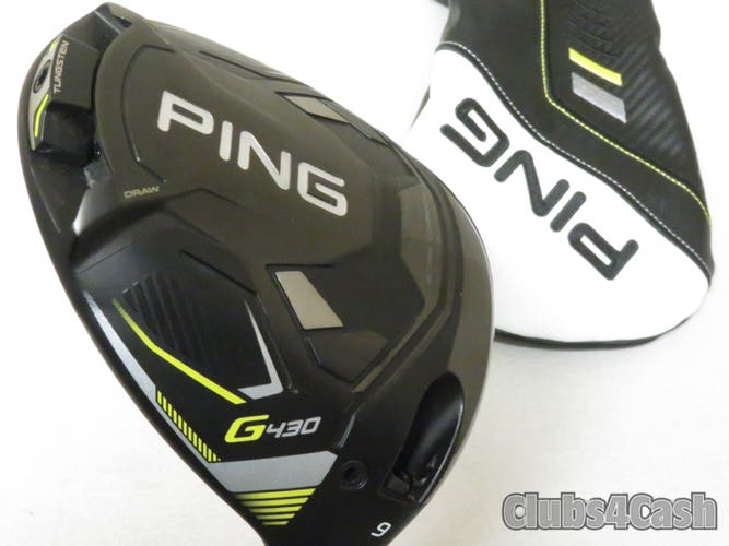 PING G430 LST Driver 9 Mitsubishi Kai'li White 60 Stiff +Cover ... MINT
