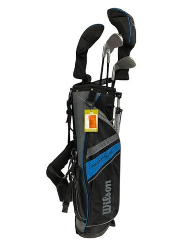 Used Wilson PROFILE JR Mens Starter Set RH 7 Piece 11847-S000030475