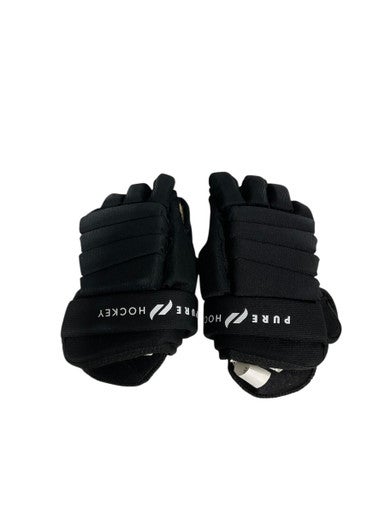 Used USA Hockey GLOVES Junior Gloves Black 10" 11847-S000030473