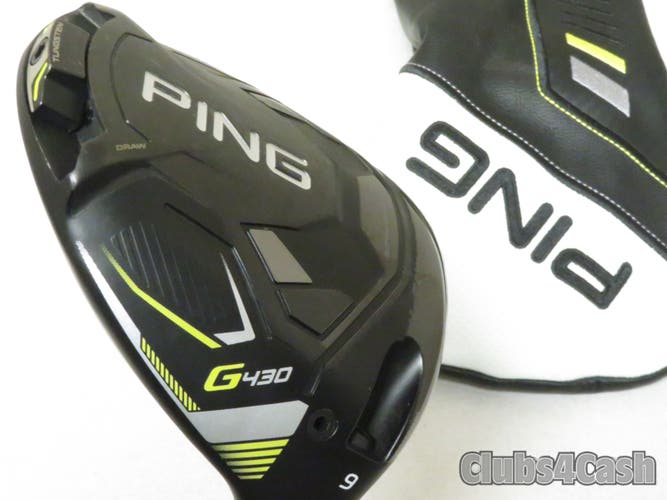 PING G430 LST Driver 9° Alta CB 55 Black Stiff Flex +Cover .. LooK