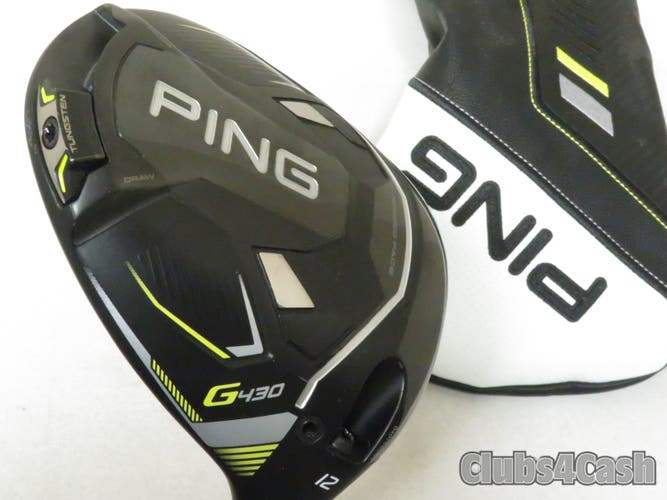 PING G430 Max Driver 12 Alta CB 55 Black Regular Flex +Cover ... MINT