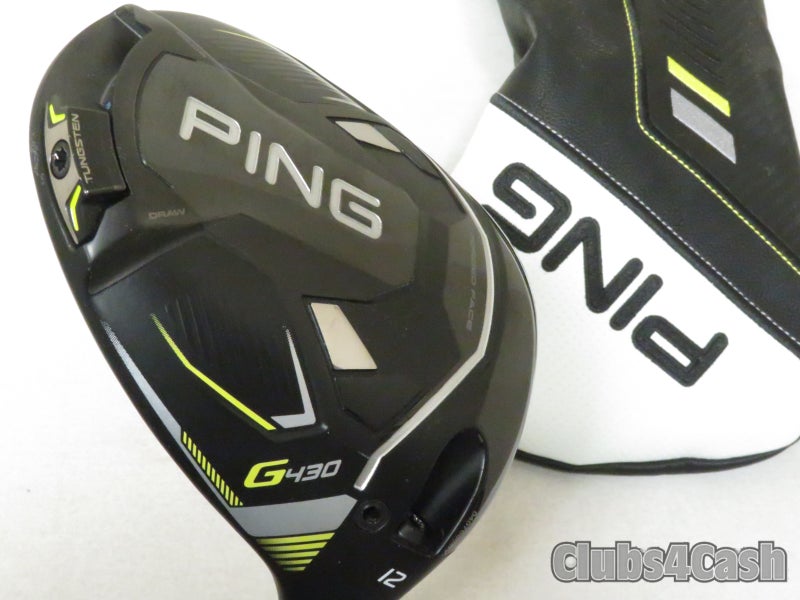 PING G430 Max Driver 12° Alta CB 55 Black Regular Flex +Cover ... MINT