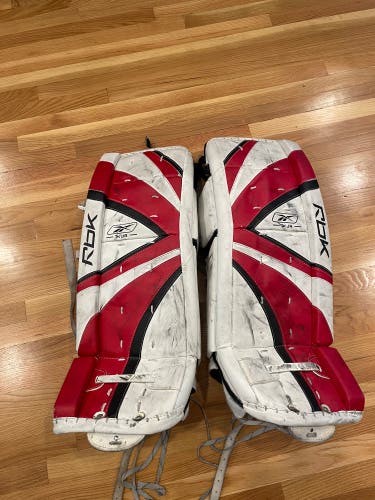 31" Reebok 7k Goalie Leg Pads (Used)