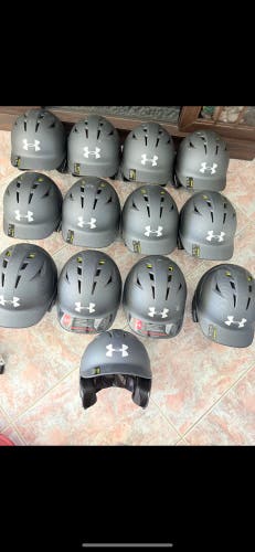 Team sale lot of 13 !!! One Size Fits All Under Armour Batting Helmet (New)