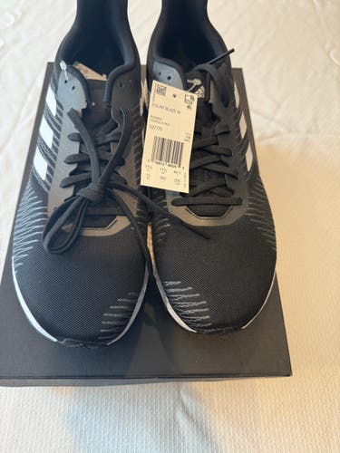 Black Men's Size M 12.0 (W 13.0) Adult Adidas Shoes (New)