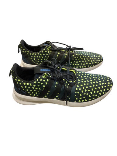 Used Adidas SL LOOP Running/X-Train Shoes M Black And Neon Green 11884-S000054525