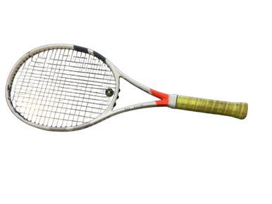 Used Babolat PURE STRIKE 100 Adult Tennis Racquet White 4 1/4" 11884-S000054518