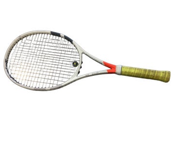 Used Babolat PURE STRIKE 100 Adult Tennis Racquet White 4 1/4" 11884-S000054518