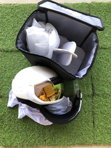 White Medium/Large POC Levator MIPS Helmet (New)