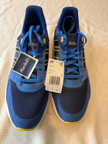 Blue Men's Size M 11.5 (W 12.5) Adult Adidas Shoes (New)