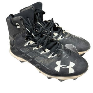 Used Under Armour Adult FB Cleats Black Senior 5 11833-S000166755