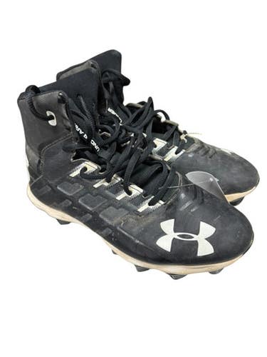 Used Under Armour Adult FB Cleats Black Senior 5 11833-S000166755